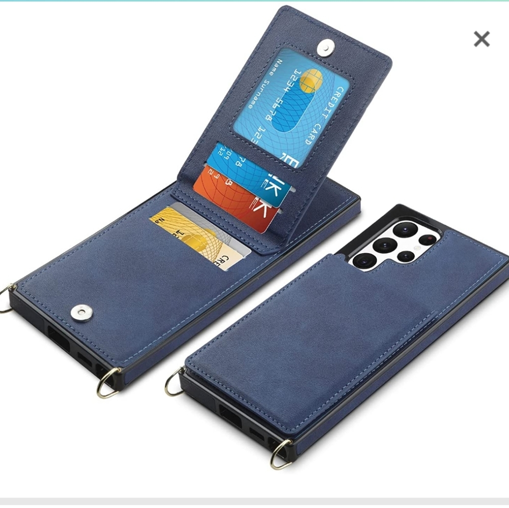 Galaxy S22 Ultra Case Wallet Card Holder